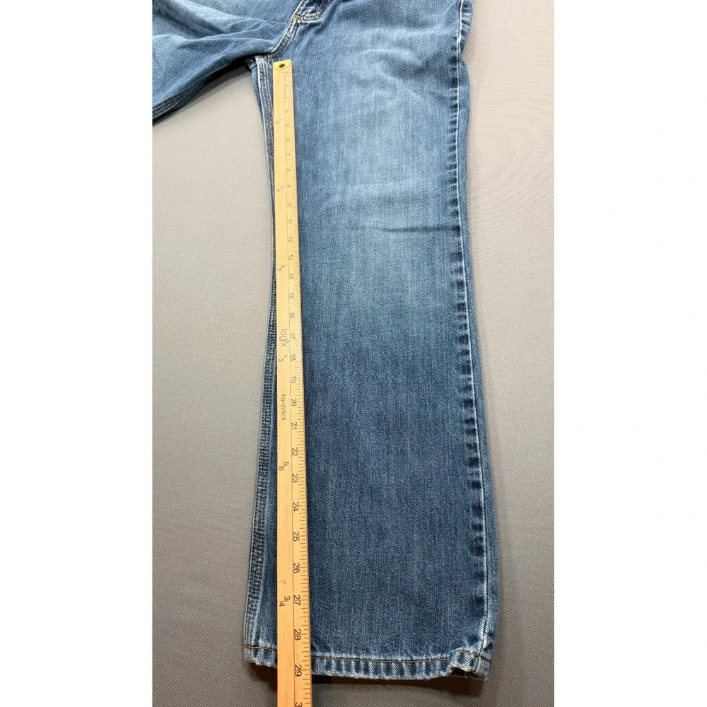 Carhartt Men's Relaxed Straight Leg Jeans Blue Denim Work Pants | 32x30